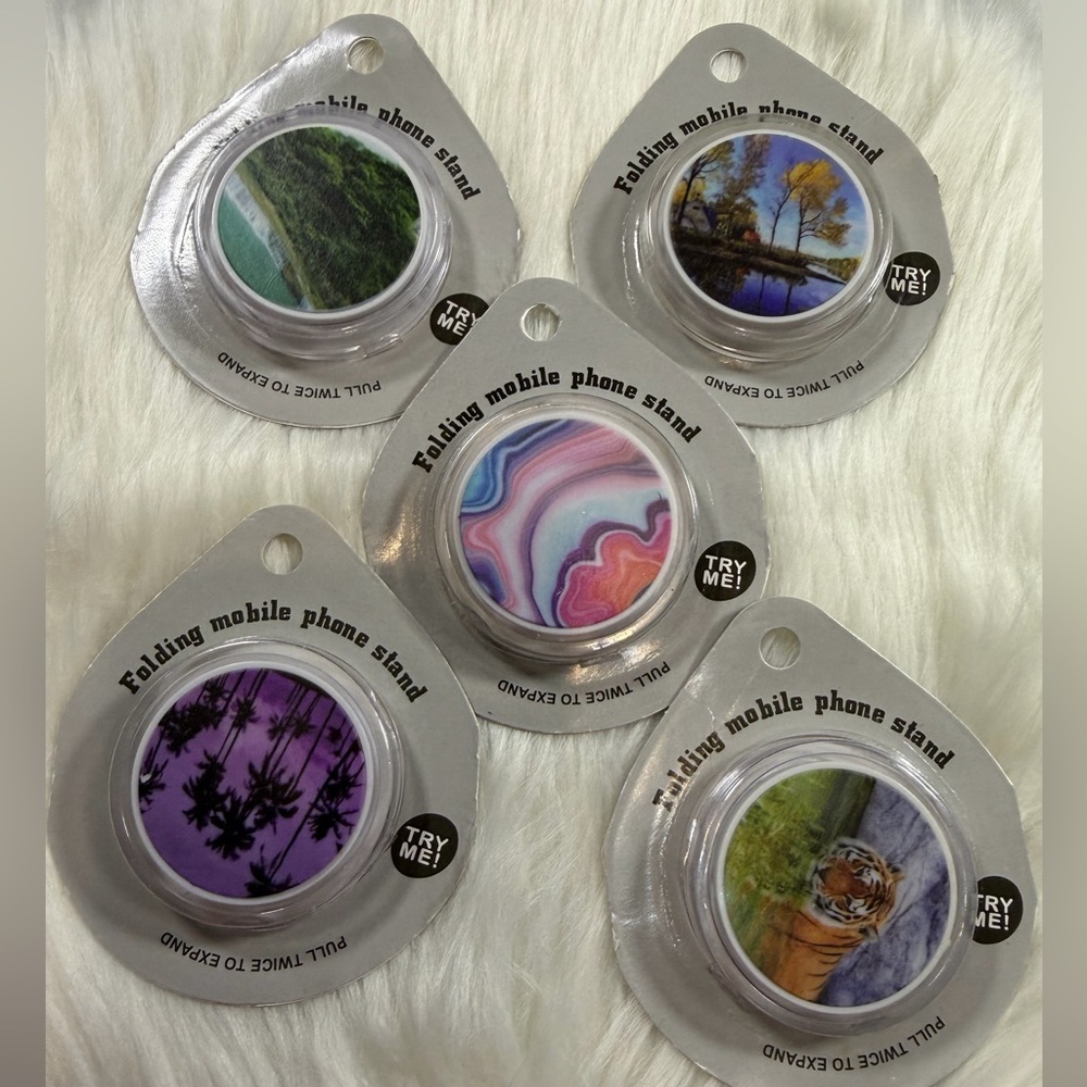 🩷5/$10 Colorful Folding Mobile Phone Stands